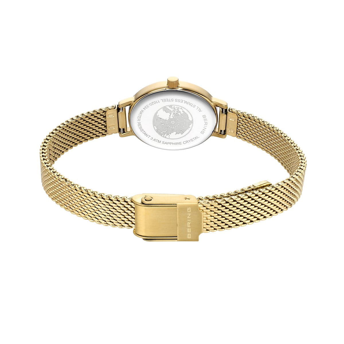 Bering Classic Femme Ovale Dorée 29mm