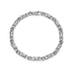 Bracelet chaîne gourmette fantaisie Ethos argent 925