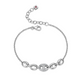 Bracelet Grain de Café Zircon – Elle Argent 925