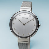 Bering Classic Argent Maille Acier