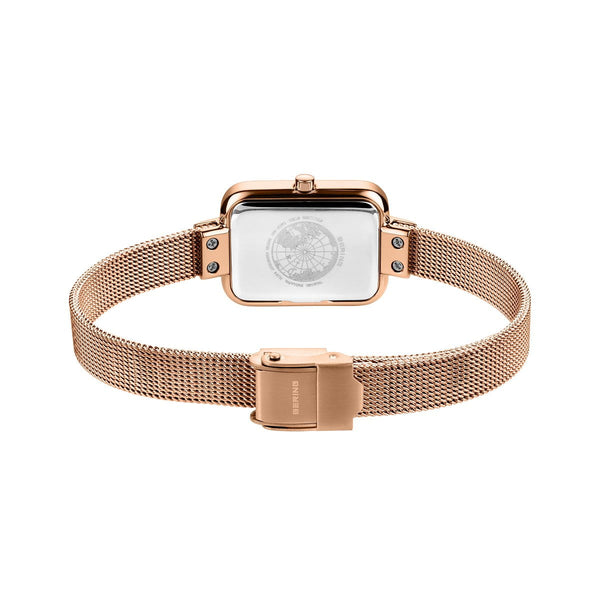 Bering Petite Square 20mm Or Rose