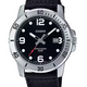 Casio MTP-VD01C Cadran Noir Acier