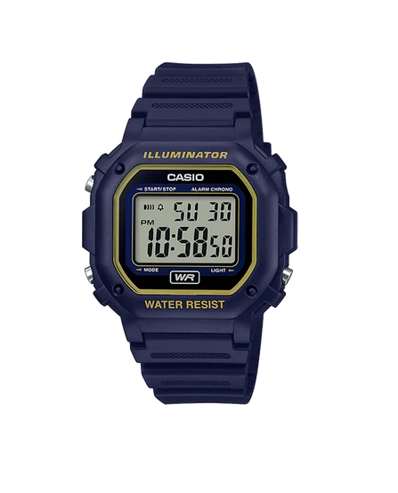 Montre Casio F-108WH-2A2CF bleue digitale
