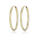 Boucles d'Oreilles Anneaux Dormeuses 30mm Plaqué Or – Reign Argent 925