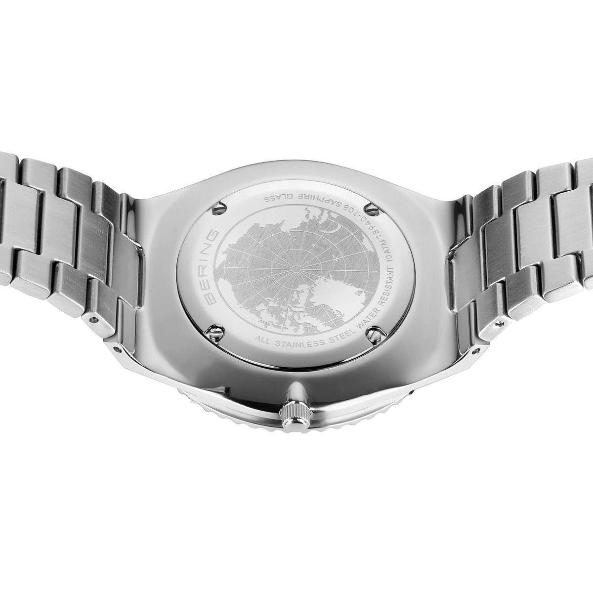 Bering Classic Brushed Cadran Vert
