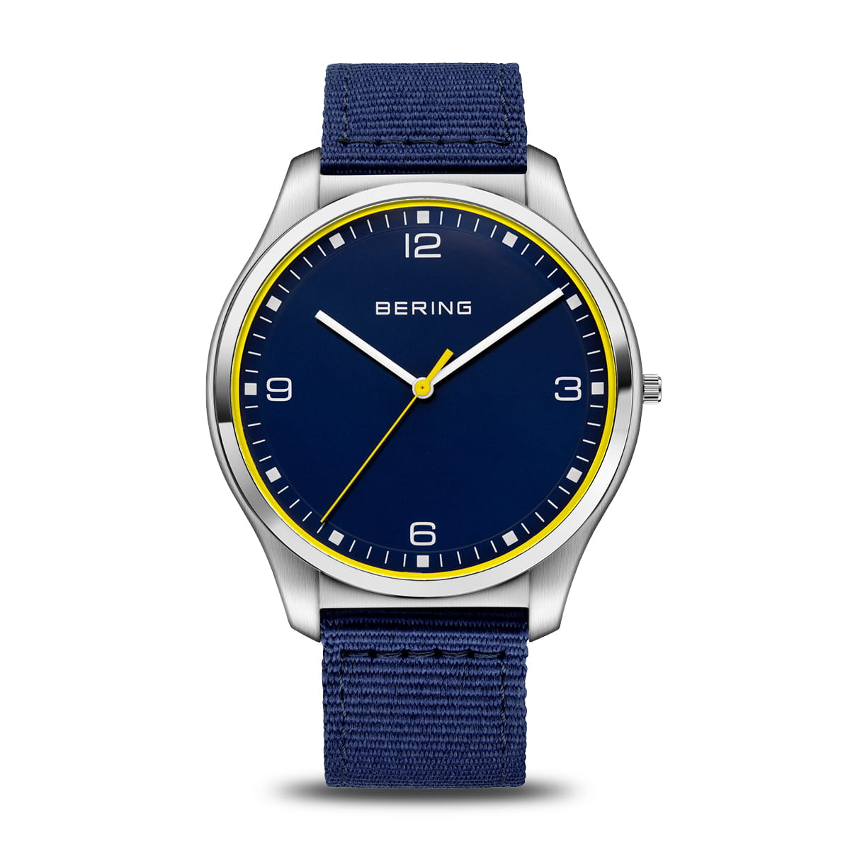 Bering Classic 42mm Acier Poli Brossé