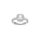 Bague Éclat Zircon Cubique – Elle Argent 925