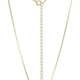 Collier Pendentif Cœur Ouvert Plaqué Or – Reign Argent 925