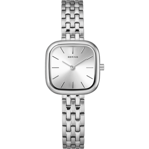 Bering Classic Femme Carrée Cadran Blanc