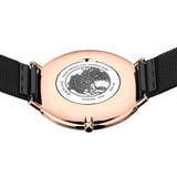 Bering Ultra Slim 39mm Noir Or Rose