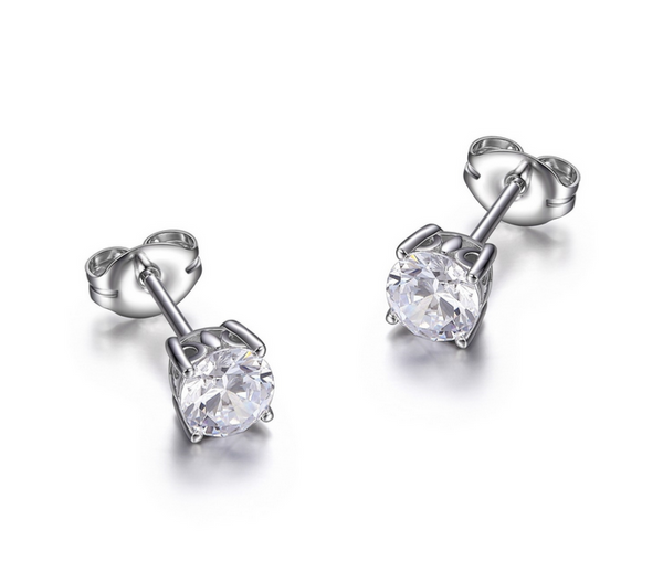 Clous Zircon Classiques – Reign Argent 925