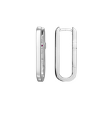 Boucles Rectangulaires – Elle Argent 925