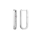 Boucles Rectangulaires – Elle Argent 925