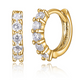 Huggies Or 18K Zircon – Reign Argent 925