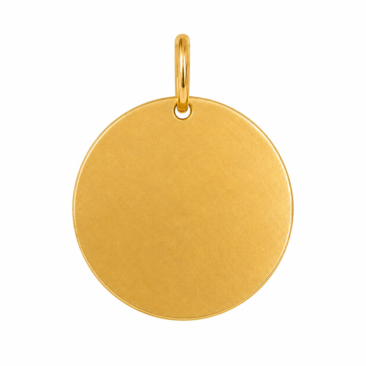Pendentif Rond Or 10K