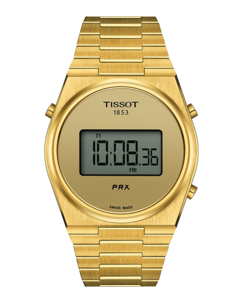 Tissot PRX Digital 40mm Doré PVD