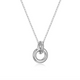 Collier Cercles Entrelacés – Elle Argent 925