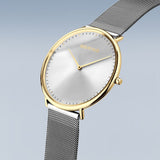 Bering Classic 39mm Bicolore Acier Or