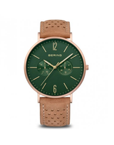 Montre Bering 14240-668 bleue et or rose