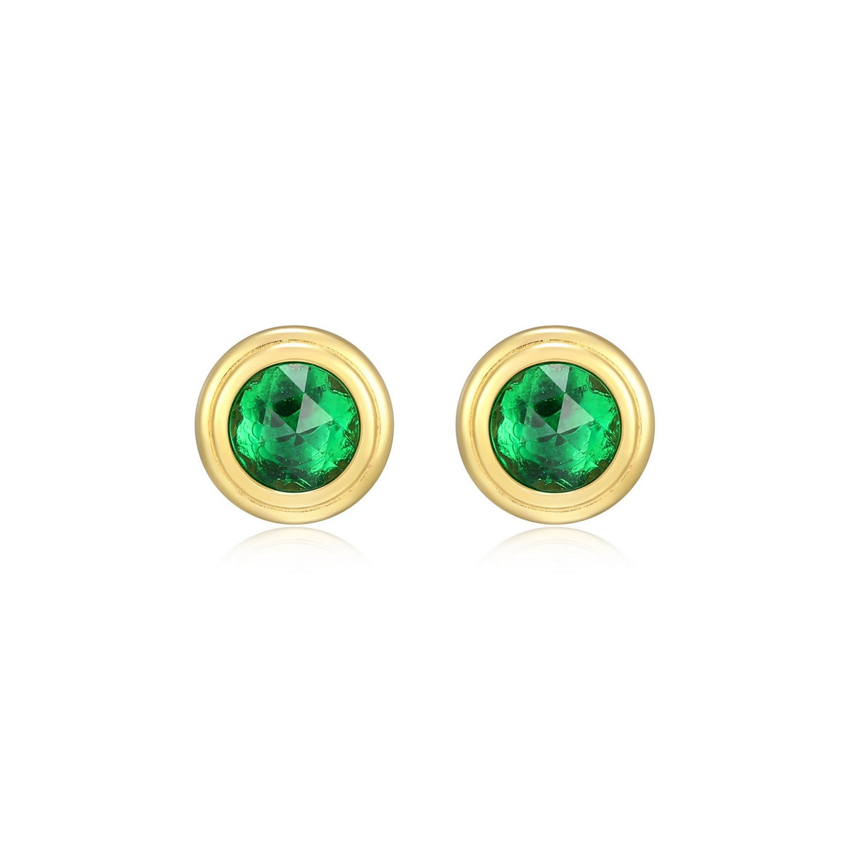 Green Garnet Star Stud Earrings – Reign Sterling Silver