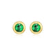 Green Garnet Star Stud Earrings – Reign Sterling Silver