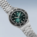 Bering Classic Brushed Cadran Vert