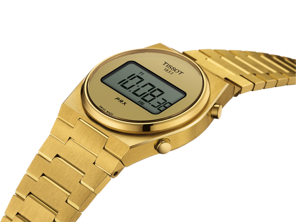 Tissot PRX Digital 35 mm Gold-Tone PVD Women's Watch – T137.263.33.020.00