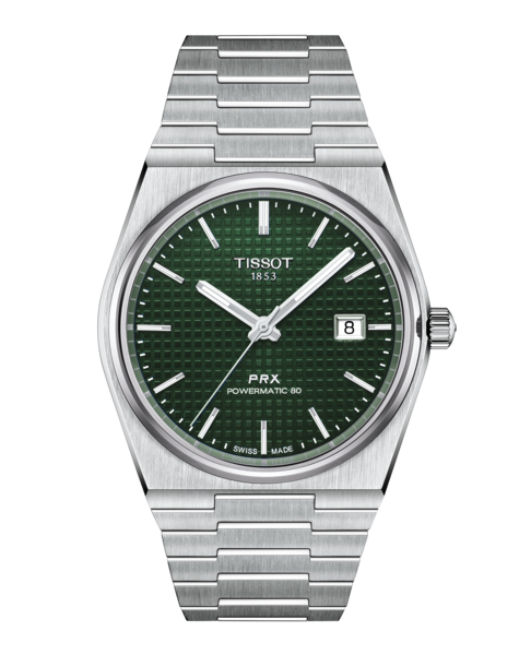 Tissot PRX Powermatic 80 cadran vert