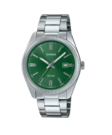 Casio MTP-1302D Cadran Vert