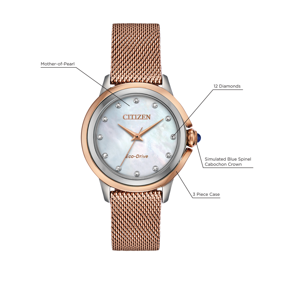 Montre Citizen Ceci Nacre