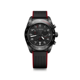 Montre chronographe Victorinox Swiss Army 42 mm noire