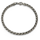 Bracelet Chaîne Cubaine Gun Métal – Ethos Argent 925
