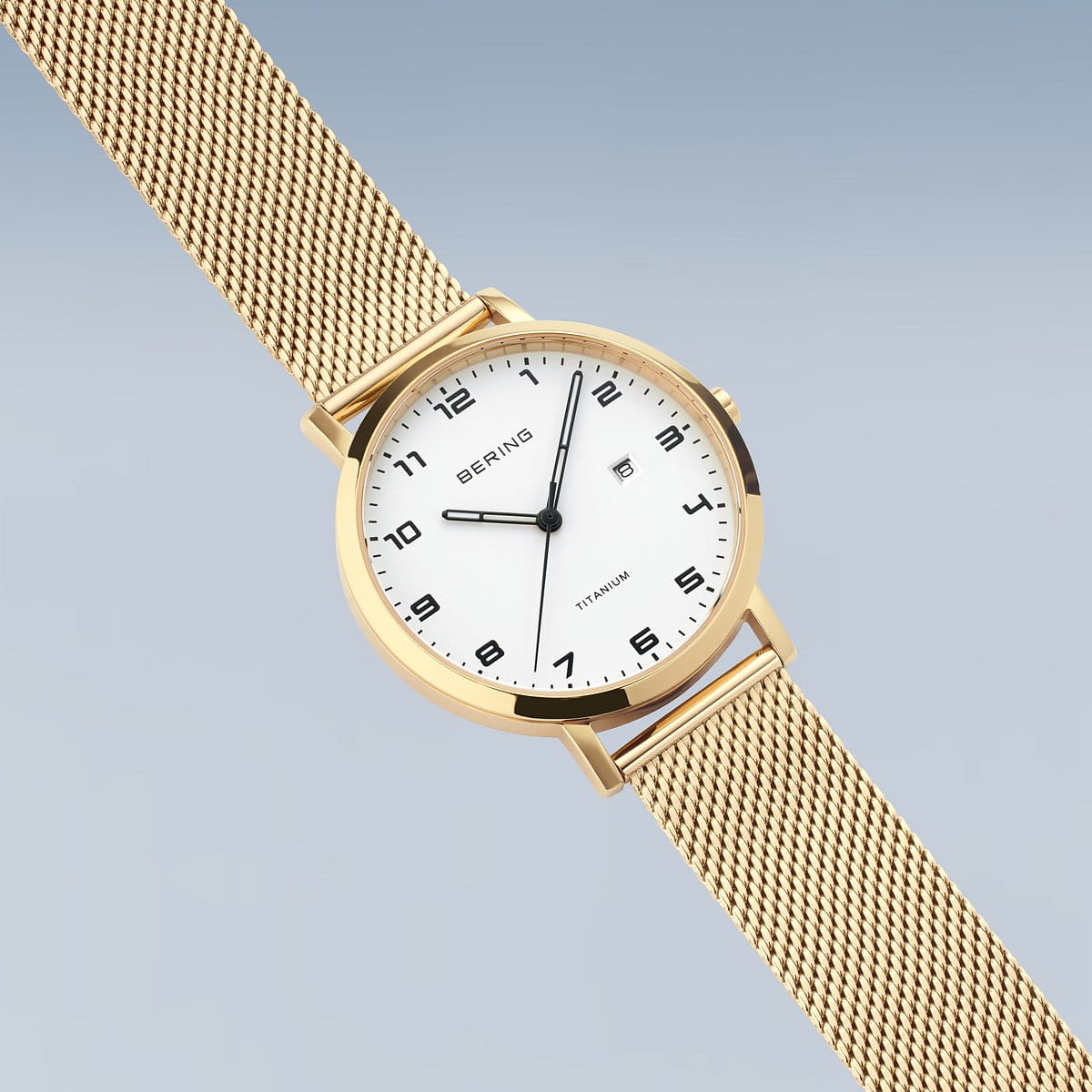Bering Titanium Femme Cadran Rose 34mm