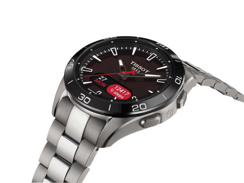 Tissot T-Touch Connect Sport 43mm Bracelet Vert