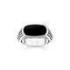 Bague Onyx Noir – Thomas Sabo Argent 925