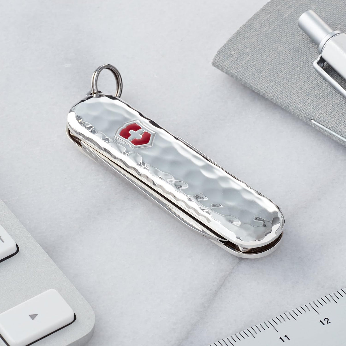 Victorinox Classic Hammered Sterling Silver Knife