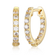 Créoles In-and-out Or 18K – Reign Argent 925
