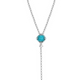 Collier Lariat Sway Turquoise – Elle Argent 925