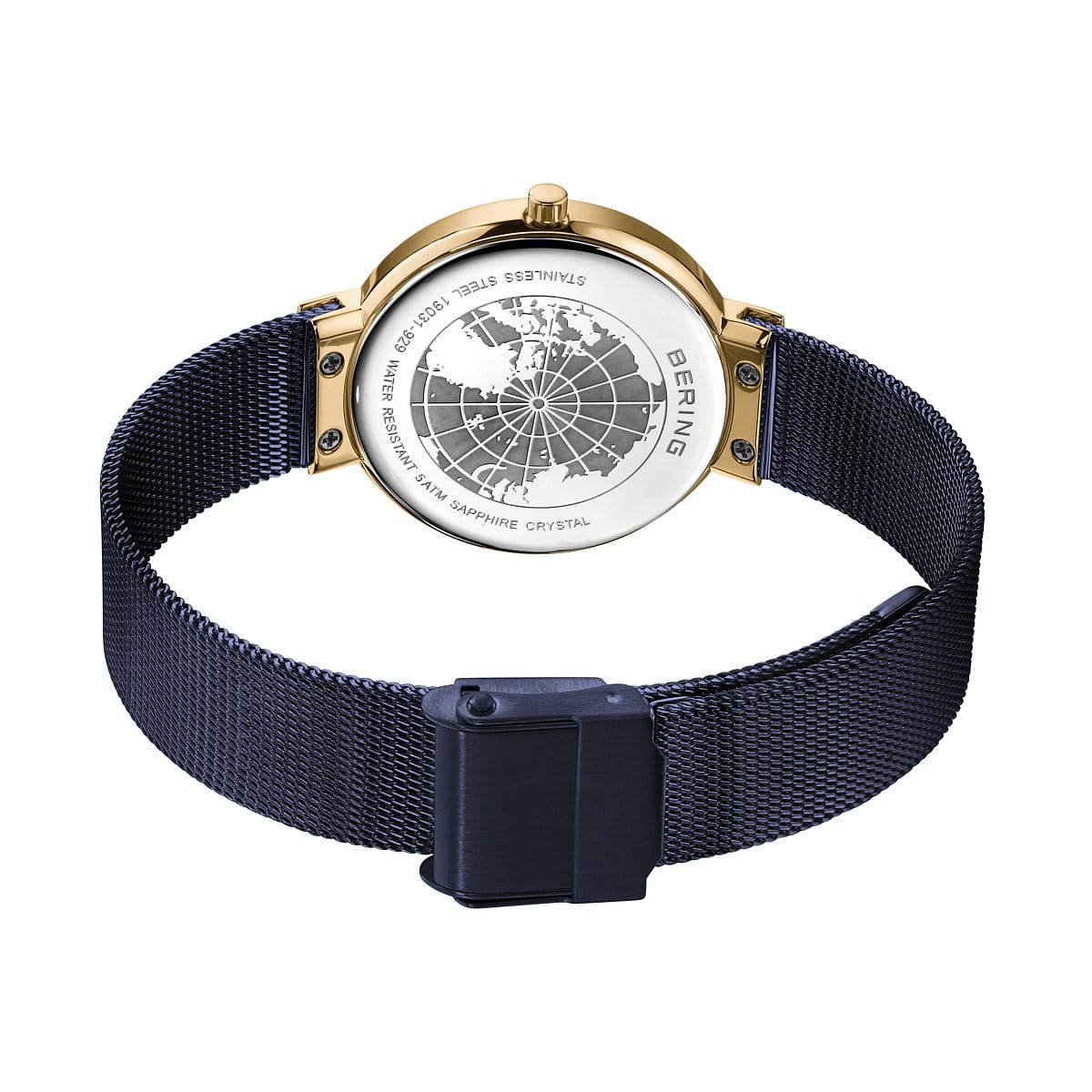 Bering Classic Dorée Cadran Couleur