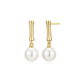Boucles d'Oreilles Perle Classique – Reign Argent 925