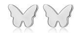 Boucles d'Oreilles Clous Papillon – Reign Argent 925