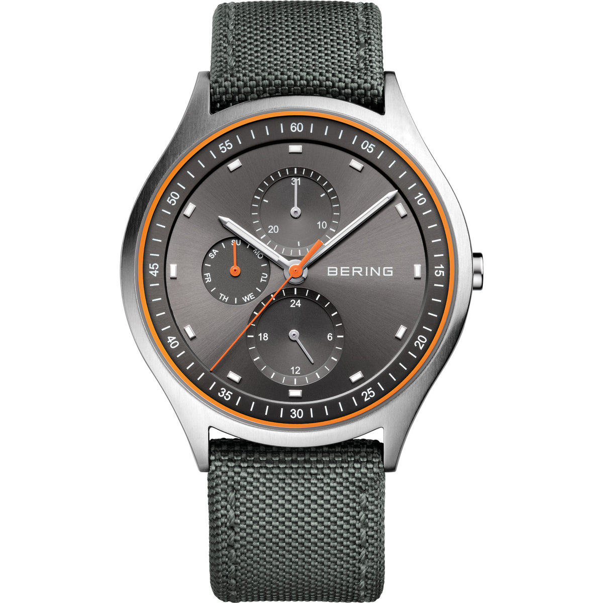 Montre Bering 11741-879 acier cadran bleu