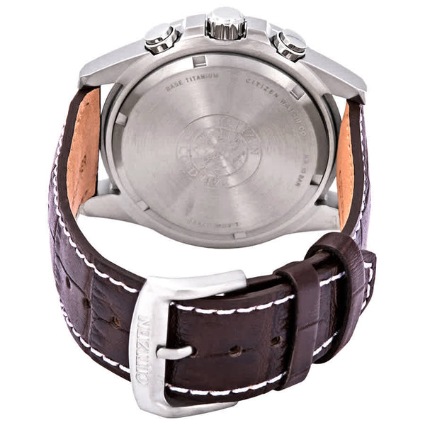 Montre Citizen Brycen Cuir Brun