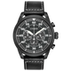 Montre Citizen Avion Cuir Brun