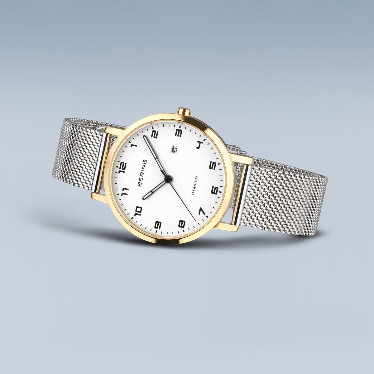 Bering Titanium Femme Cadran Blanc 34mm