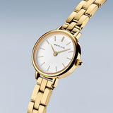 Bering Classic Femme Cadran Blanc Argent 27mm