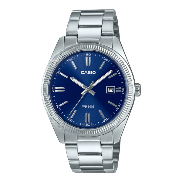 Casio MTP-1302D Cadran Bleu