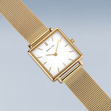 Bering Classic Dorée Maille Acier