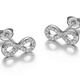 Infinity Zircon Studs – Reign Sterling Silver 925