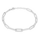 Bracelet Paperclip Zircon – Reign Argent 925